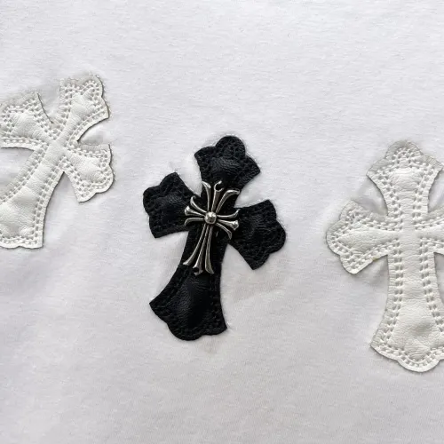 Replica Chrome Hearts T-Shirts Short Sleeved For Men #1464404 $60.00 USD for Wholesale
