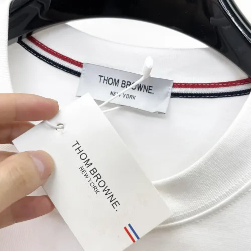 Replica Thom Browne TB T-Shirts Short Sleeved For Men #1464416 $60.00 USD for Wholesale