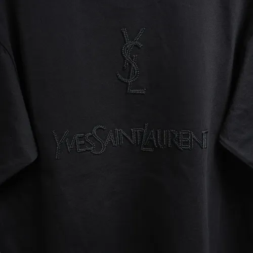 Replica Yves Saint Laurent YSL T-shirts Short Sleeved For Unisex #1464454 $40.00 USD for Wholesale