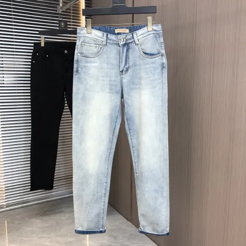 Replica Burberry Jeans For Men #1464753 $76.00 USD for Wholesale