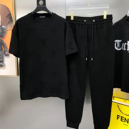 Balenciaga Fashion Tracksuits Short Sleeved For Men #1464782