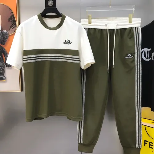 Balenciaga Fashion Tracksuits Short Sleeved For Men #1464783