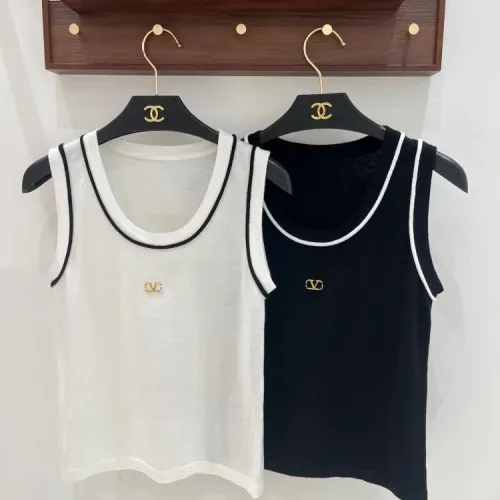 Replica Valentino T-Shirts Sleeveless For Women #1464794 $68.00 USD for Wholesale