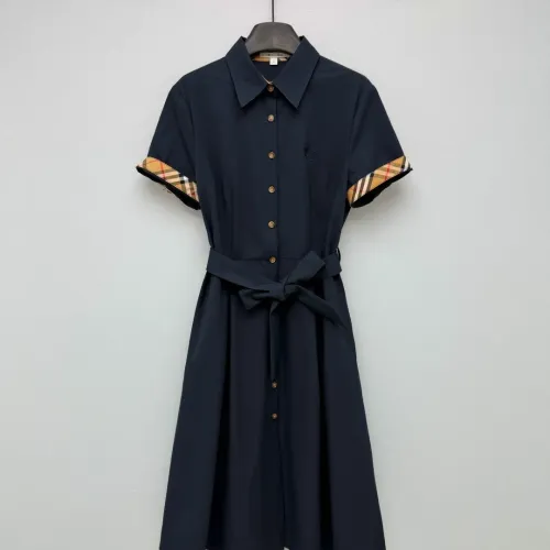 Burberry Dresses Short Sleeved For Women #1464796