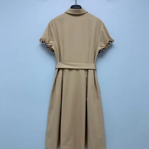 Replica Burberry Dresses Short Sleeved For Women #1464797 $85.00 USD for Wholesale