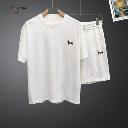 Thom Browne TB Tracksuits Short Sleeved For Men #1464932
