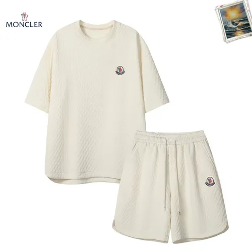 Moncler Tracksuits Short Sleeved For Men #1465002