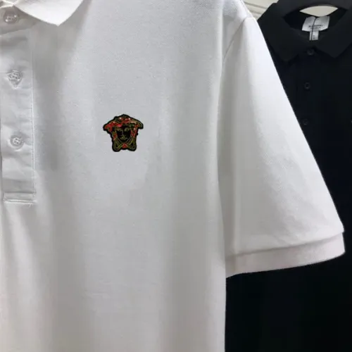 Replica Versace T-Shirts Short Sleeved For Men #1465652 $29.00 USD for Wholesale