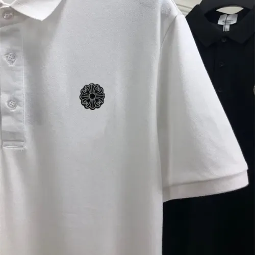 Replica Chrome Hearts T-Shirts Short Sleeved For Men #1465659 $29.00 USD for Wholesale