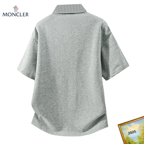 Replica Moncler T-Shirts Short Sleeved For Men #1465680 $38.00 USD for Wholesale