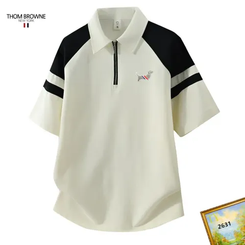 Thom Browne TB T-Shirts Short Sleeved For Men #1465704, $38.00 USD, [ITEM#1465704], Thom Browne TB T-Shirts
