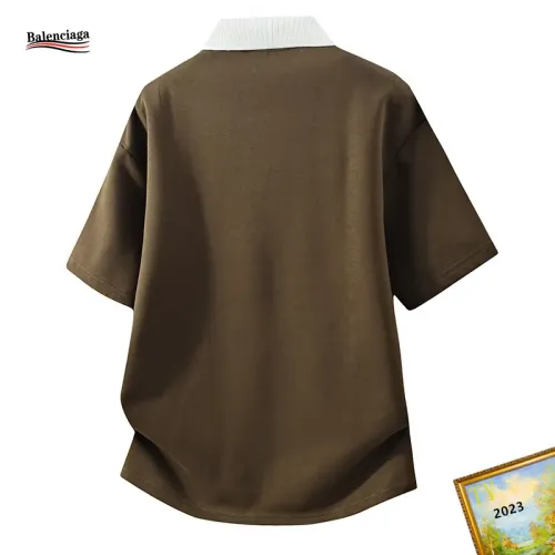 Replica Balenciaga T-Shirts Short Sleeved For Men #1465722 $38.00 USD for Wholesale