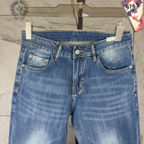 Replica Chrome Hearts Jeans For Men #1465946 $42.00 USD for Wholesale