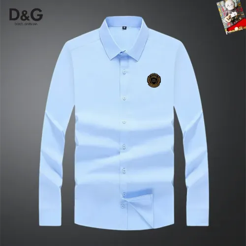 Dolce & Gabbana D&G Shirts Long Sleeved For Men #1465999