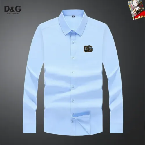 Dolce & Gabbana D&G Shirts Long Sleeved For Men #1466071