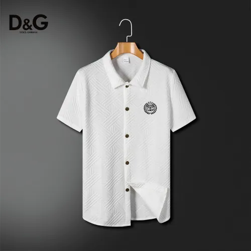 Replica Dolce & Gabbana D&G Tracksuits Short Sleeved For Men #1466252 $60.00 USD for Wholesale