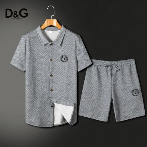Dolce & Gabbana D&G Tracksuits Short Sleeved For Men #1466253