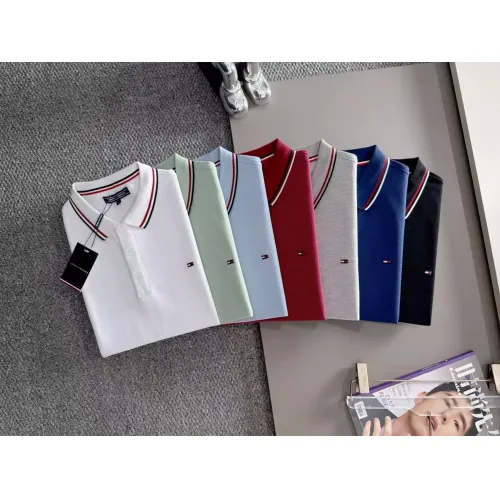 Replica Tommy Hilfiger TH T-Shirts Short Sleeved For Men #1466325 $38.00 USD for Wholesale