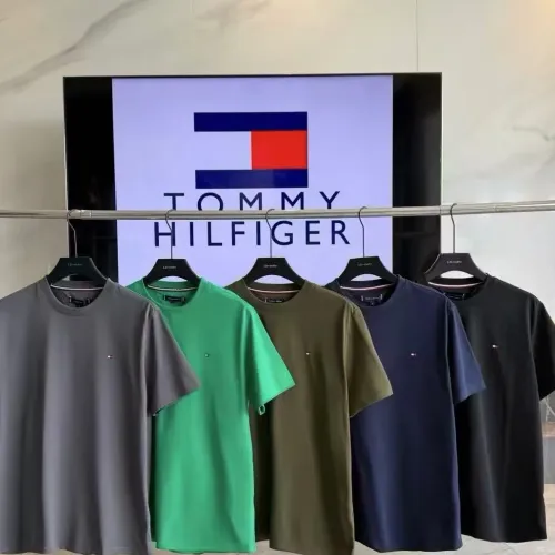 Replica Tommy Hilfiger TH T-Shirts Short Sleeved For Men #1466352 $32.00 USD for Wholesale