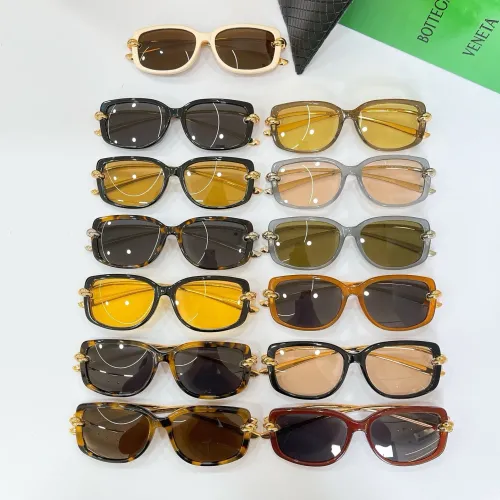 Replica Bottega Veneta AAA Quality Sunglasses #1466424 $60.00 USD for Wholesale
