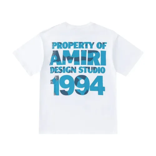 Replica Amiri T-Shirts Short Sleeved For Unisex #1467447 $42.00 USD for Wholesale