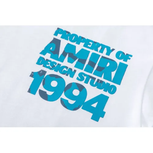 Replica Amiri T-Shirts Short Sleeved For Unisex #1467447 $42.00 USD for Wholesale