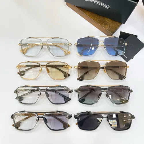 Replica Chrome Hearts AAA Quality Sunglasses #1467482 $72.00 USD for Wholesale