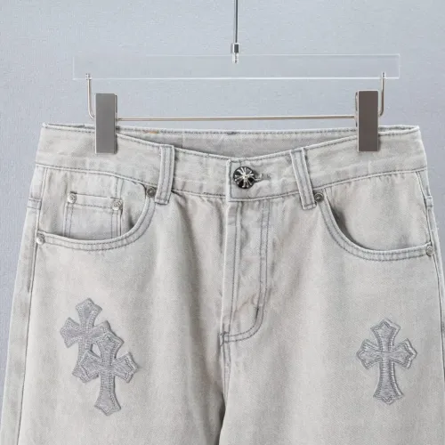 Replica Chrome Hearts Jeans For Men #1467778 $60.00 USD for Wholesale