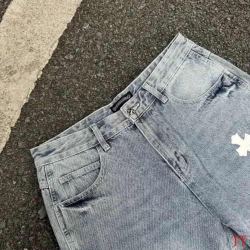 Replica Chrome Hearts Jeans For Men #1467915 $56.00 USD for Wholesale