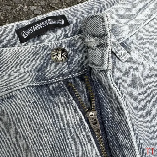 Replica Chrome Hearts Jeans For Men #1467917 $56.00 USD for Wholesale