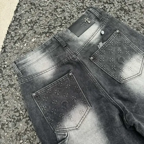 Replica Chrome Hearts Jeans For Men #1467924 $60.00 USD for Wholesale