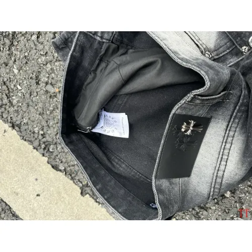 Replica Chrome Hearts Jeans For Men #1467924 $60.00 USD for Wholesale