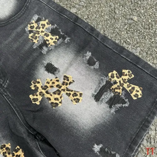 Replica Chrome Hearts Jeans For Men #1467927 $60.00 USD for Wholesale