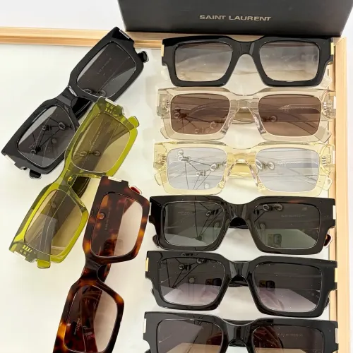 Replica Yves Saint Laurent YSL AAA Quality Sunglasses #1468484 $64.00 USD for Wholesale