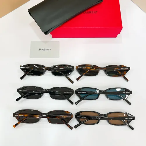 Replica Yves Saint Laurent YSL AAA Quality Sunglasses #1468492 $56.00 USD for Wholesale