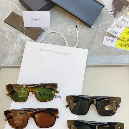 Replica Yves Saint Laurent YSL AAA Quality Sunglasses #1468655 $56.00 USD for Wholesale