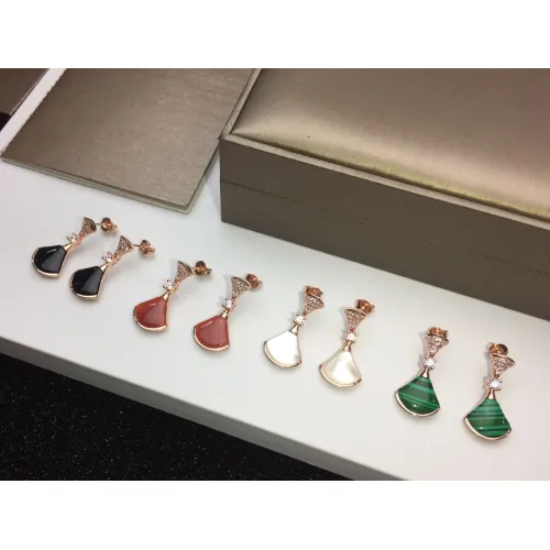 Replica Bvlgari Earrings For Women #1468779 $27.00 USD for Wholesale
