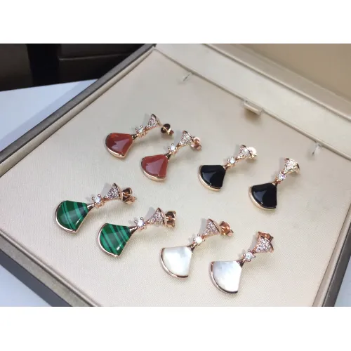Replica Bvlgari Earrings For Women #1468782 $27.00 USD for Wholesale