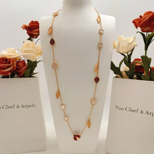 Replica Van Cleef & Arpels Necklaces For Women #1468815 $80.00 USD for Wholesale