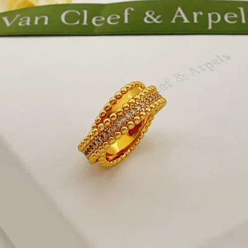 Replica Van Cleef & Arpels Rings In Gold For Women #1468829 $32.00 USD for Wholesale