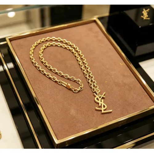 Replica Yves Saint Laurent YSL Necklaces #1468987 $52.00 USD for Wholesale