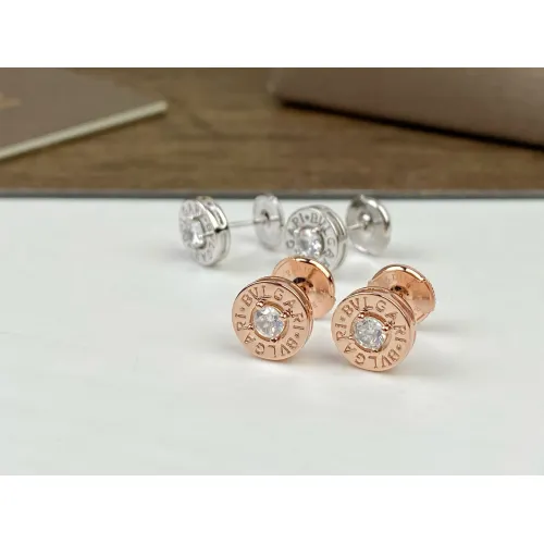 Replica Bvlgari Earrings For Women #1469059 $27.00 USD for Wholesale