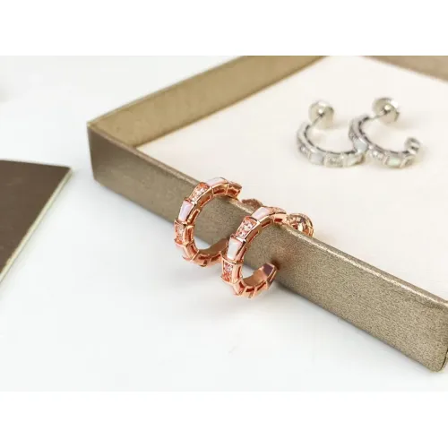 Replica Bvlgari Earrings For Women #1469190 $38.00 USD for Wholesale