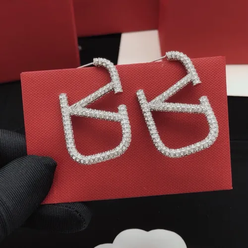 Replica Valentino Earrings For Women #1469418 $34.00 USD for Wholesale