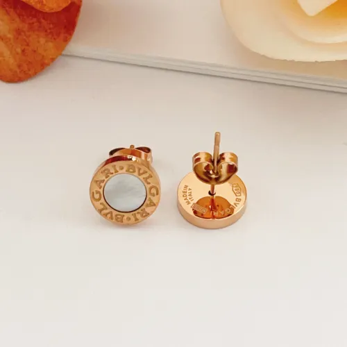 Replica Bvlgari Earrings For Women #1469558 $25.00 USD for Wholesale