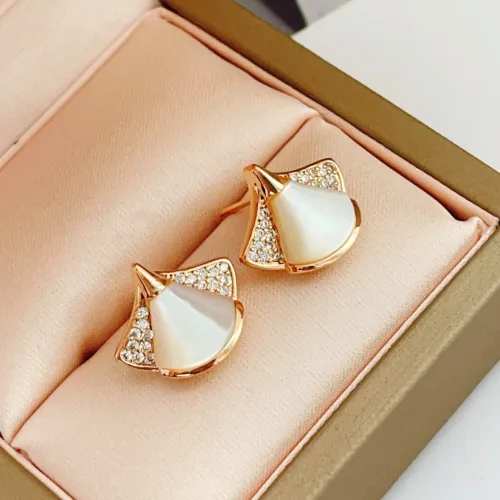 Replica Bvlgari Earrings For Women #1469572 $32.00 USD for Wholesale