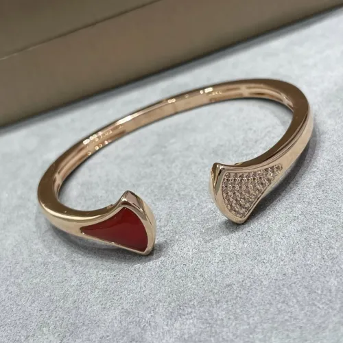 Replica Bvlgari Bracelets In Rose Gold #1469688 $45.00 USD for Wholesale