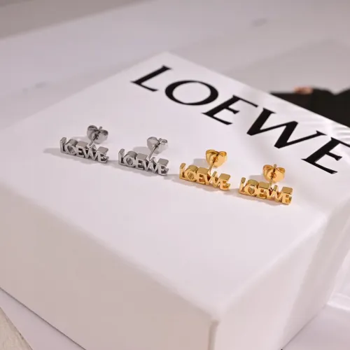 Replica LOEWE Earrings For Women #1469824 $25.00 USD for Wholesale