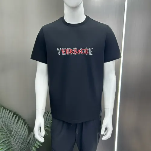 Replica Versace T-Shirts Short Sleeved For Men #1469937 $68.00 USD for Wholesale