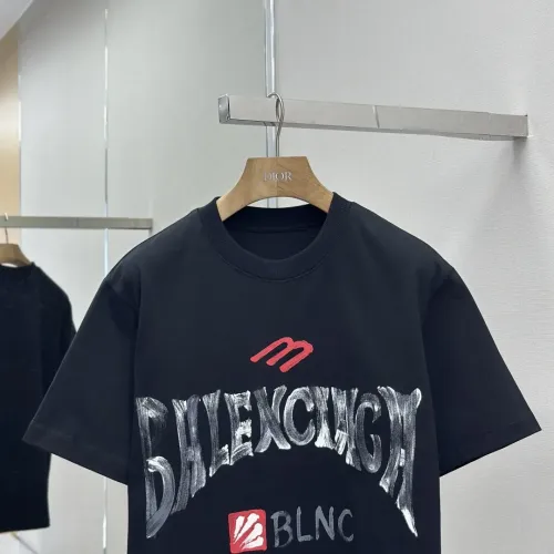 Replica Balenciaga T-Shirts Short Sleeved For Men #1469973 $42.00 USD for Wholesale